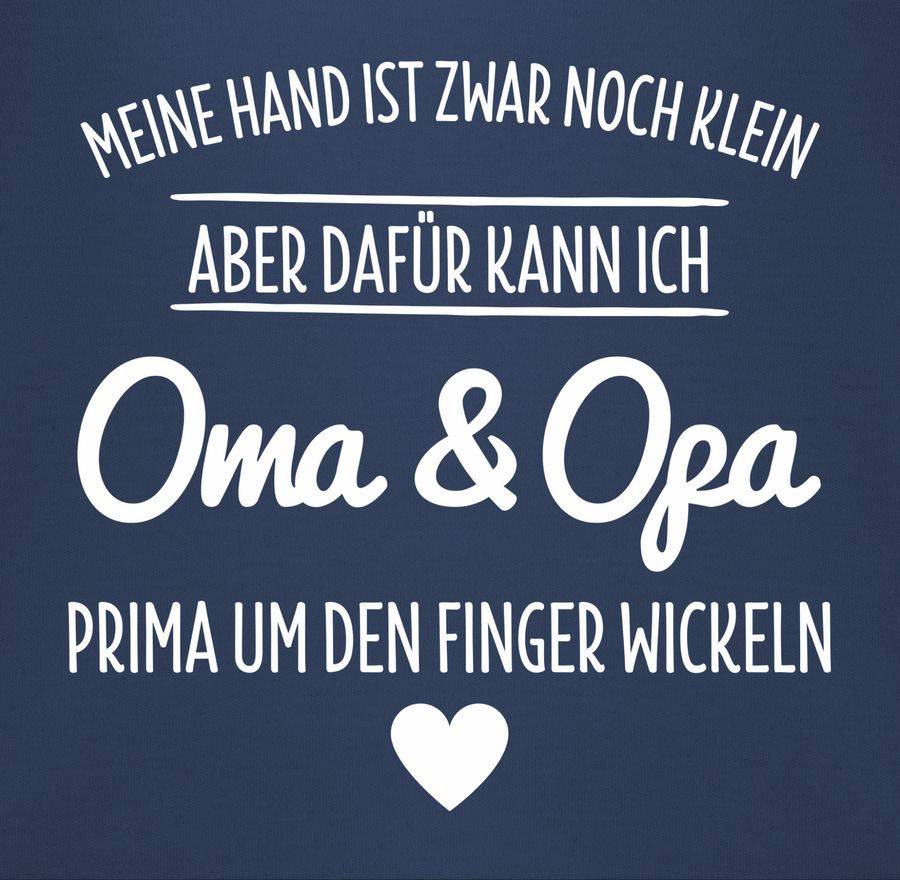Shirtracer Oma und Opa um den Finger wickeln Shirts & Mehr Shirtracer Wochenangebot
