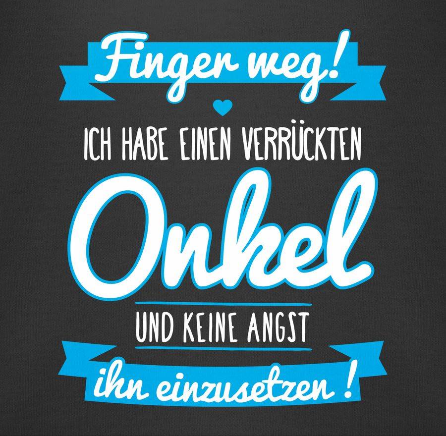 Shirtracer Ich habe einen verrückten Onkel blau Shirts & Mehr Shirtracer Kostenlose Rückgabe