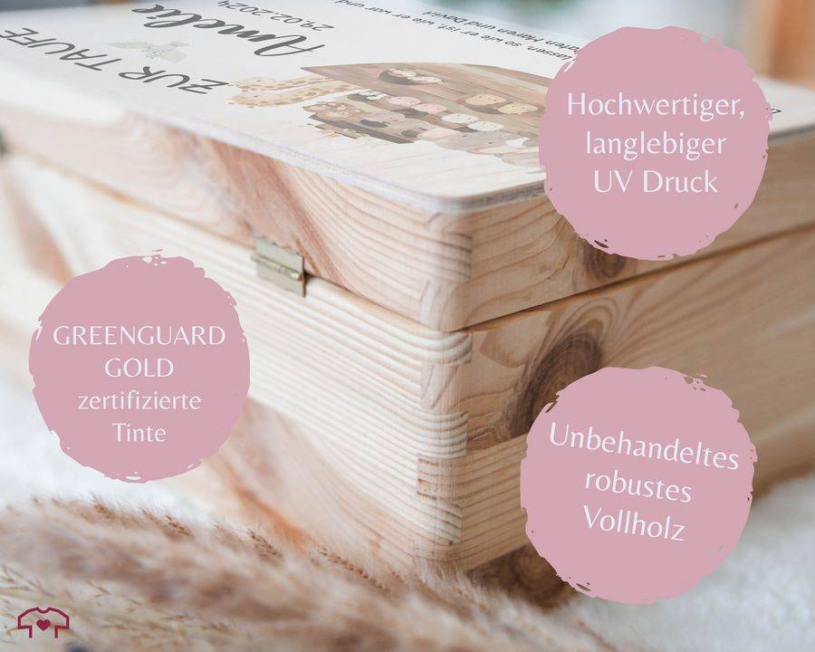 Shirtracer Zur Taufe mit Spruch Arche Noah Erinnerungskiste Taufe Shirtracer Bis zu 65% Rabatt