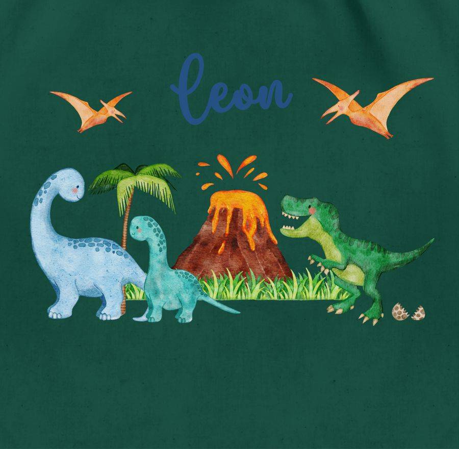 Shirtracer Dinosaurier Dino Dinos: Tshirt Turnbeutel Shirtracer Clearance-Verkauf