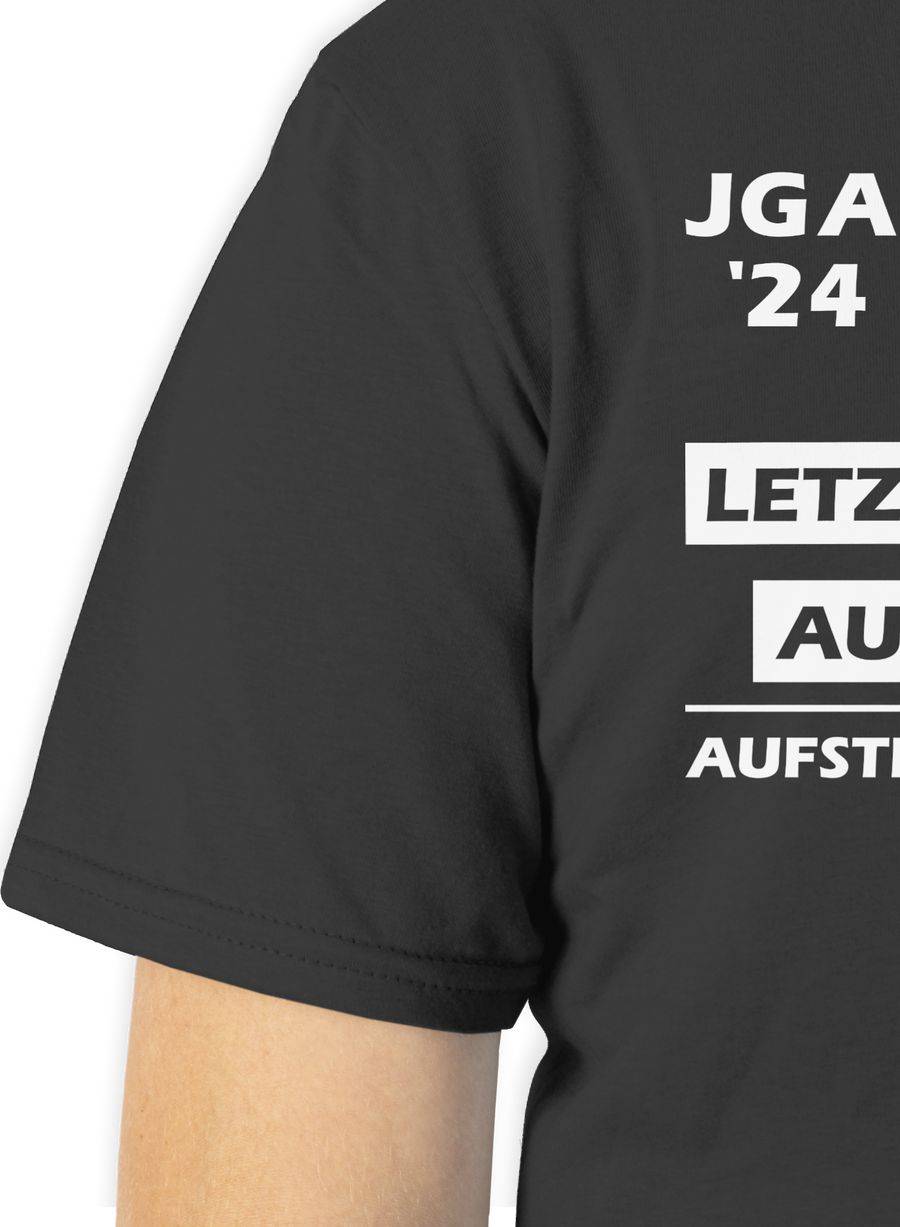 Shirtracer Letzte Auswärtstour - JGA 2024 I Team Bräutigam: Tshirt Rucksack Shirtracer Begrenzt auf 3 Tage