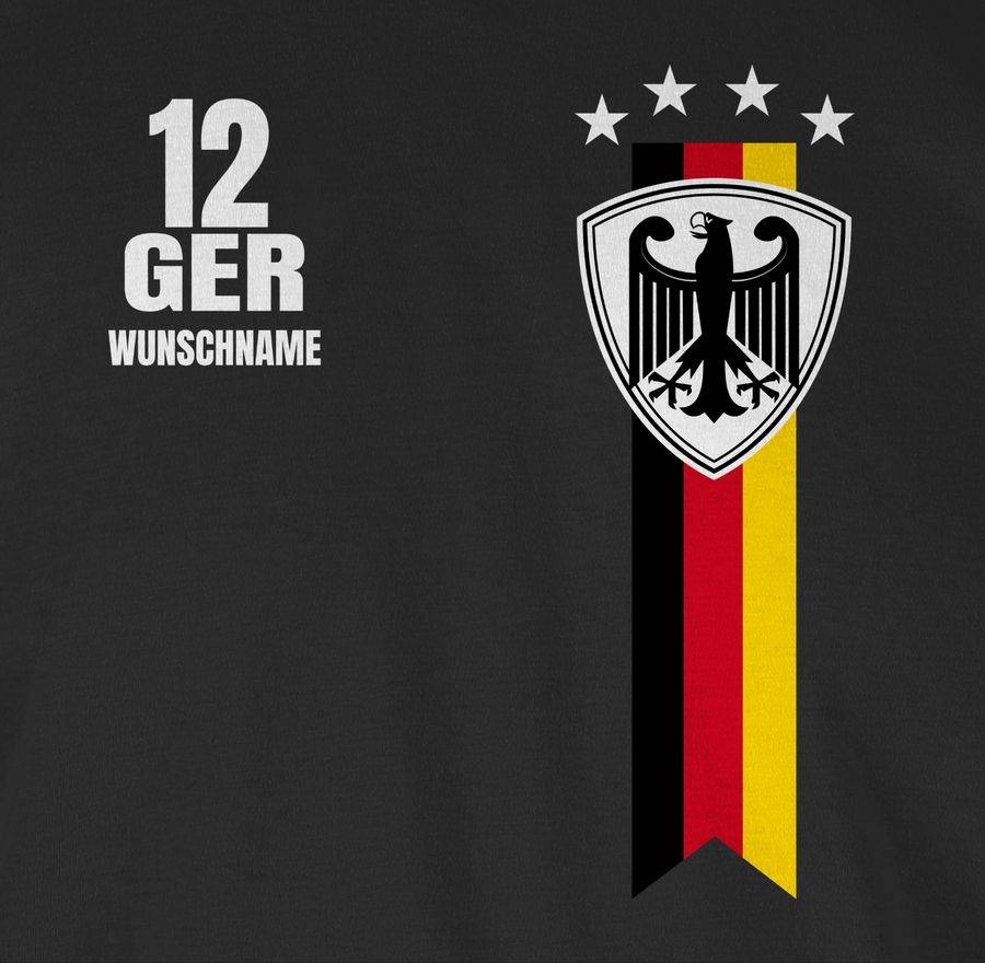 Shirtracer Germany WM Fan-Shirt Deutschland: Tshirt Gym Bag Shirtracer Black Friday Preise