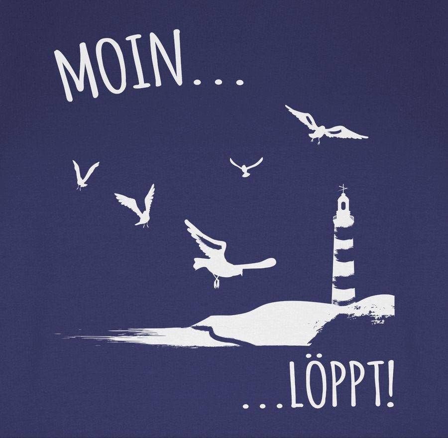 Shirtracer Moin Löppt! - weiß Shirts & Mehr Shirtracer Schlussverkauf