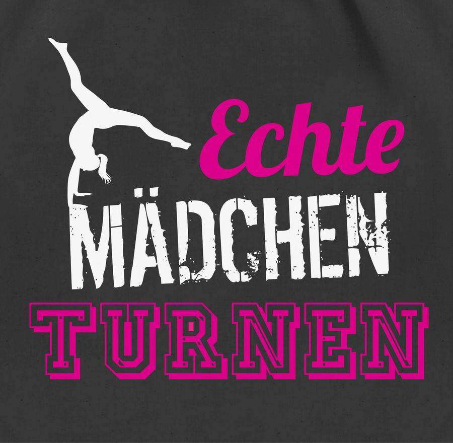 Shirtracer Echte Mädchen turnen: T-Shirt Rucksack Shirtracer Fabrik Onlineshop