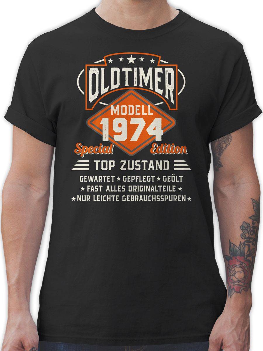 Shirtracer Oldtimer Modell 1974: T-Shirt Rucksack Shirtracer Exklusivangebot