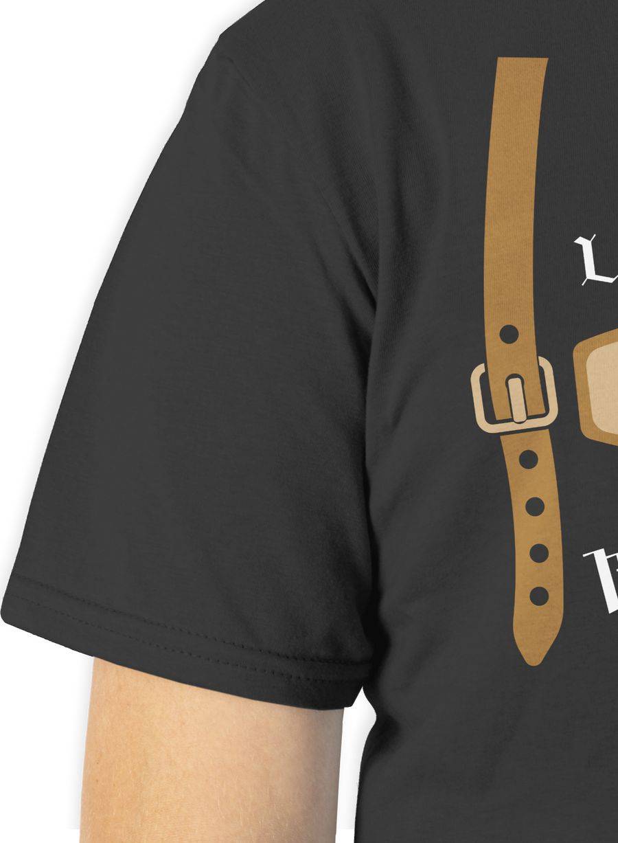 Shirtracer Meine Lederhose ist in der Wäsche Edelweiß: Tshirt Rucksack Shirtracer Black Friday
