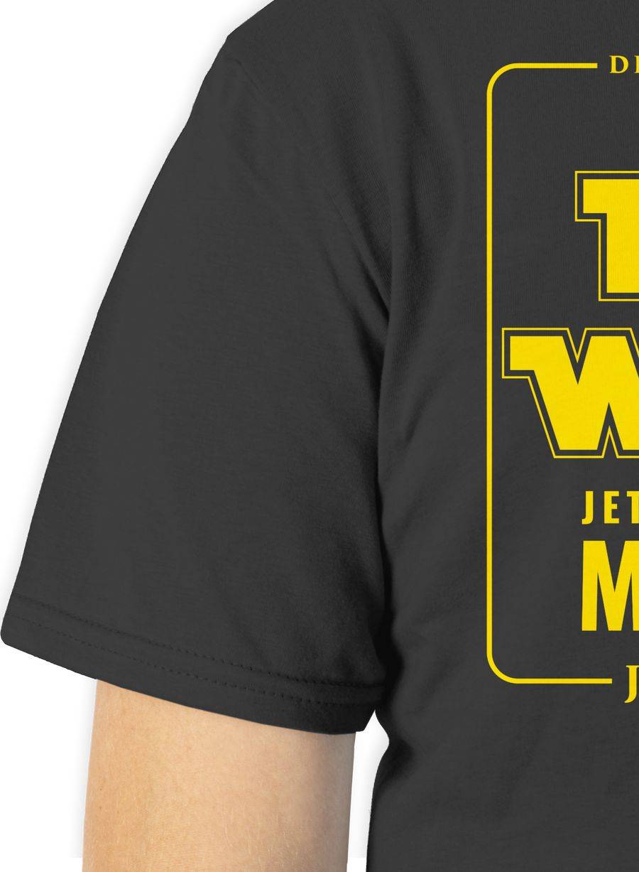 Shirtracer JGA 2024 Das Wars Jetzt hat sie die Macht: T-Shirt Gym Bag Shirtracer Weihnachtsangebot