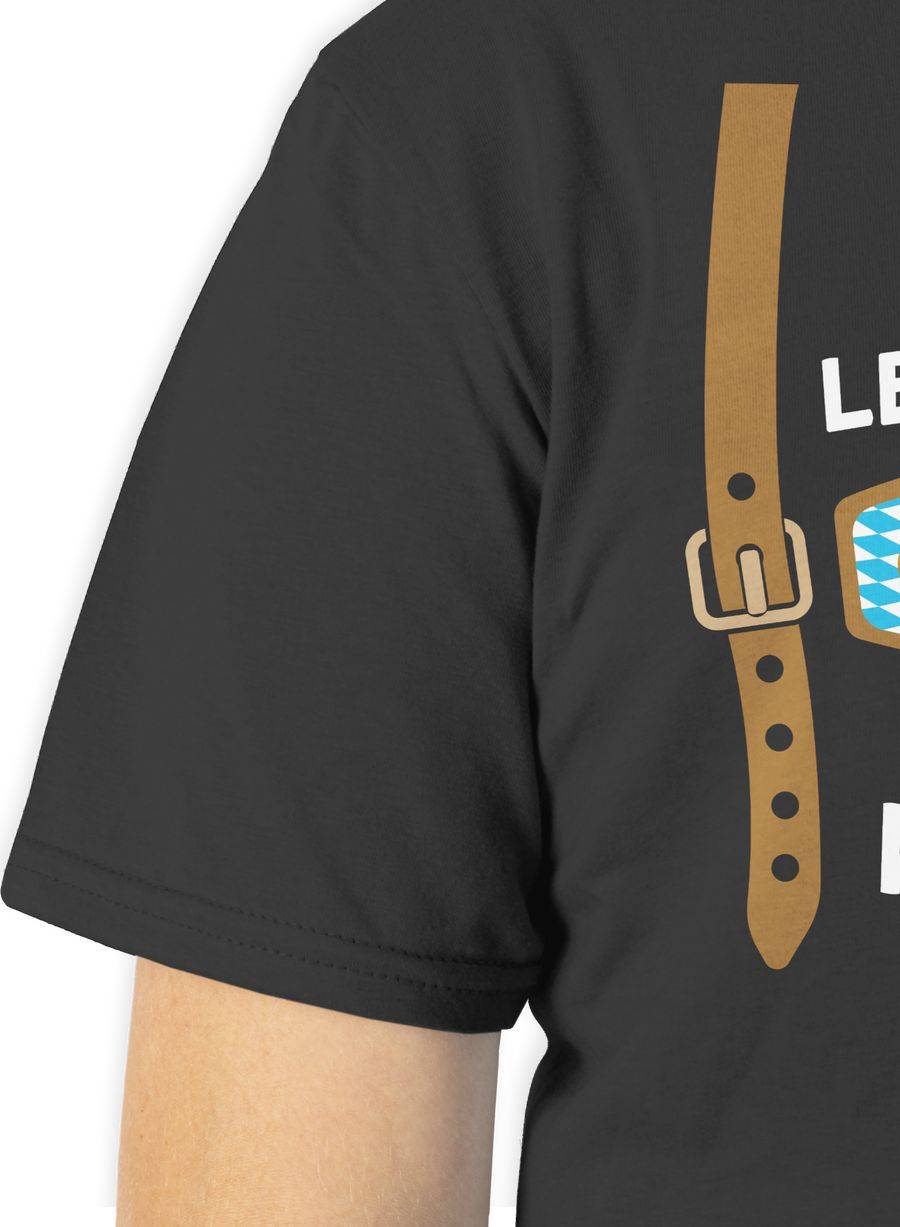 Shirtracer Meine Lederhose ist in der Wäsche Brezeln Shirts & Mehr Shirtracer Saisonale Angebote