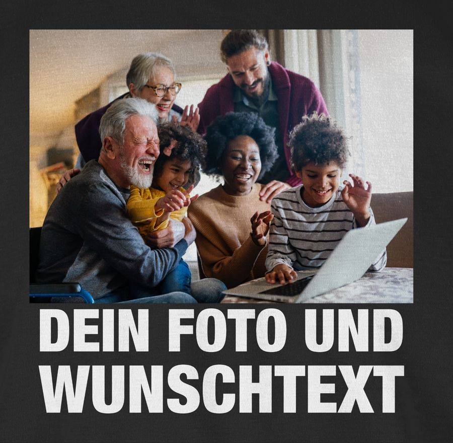 Shirtracer Mit Bild eigenem Foto Name Text Wunschtext: Tshirt Rucksack Shirtracer Kauf eins, bekomm eins gratis