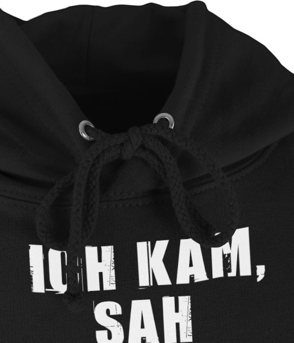 Shirtracer Ich kam sah und hatte direkt keinen Bock mehr - Grunge Optik weiß Shirts & Meh Shirtracer Wochenangebot