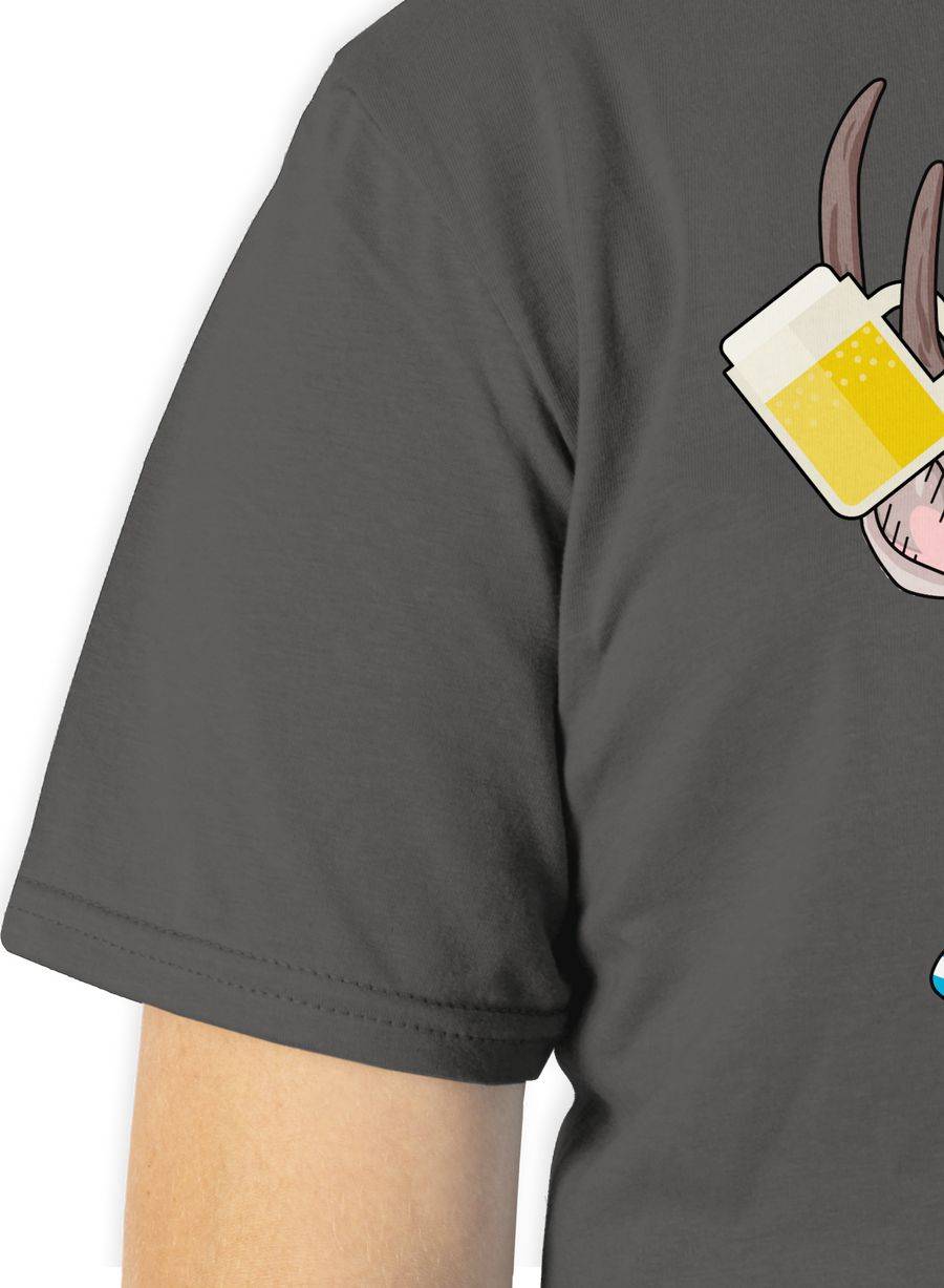 Shirtracer Oktoberfest Hirsch: T-Shirt Turnbeutel Shirtracer Kostenlose Rückgabe