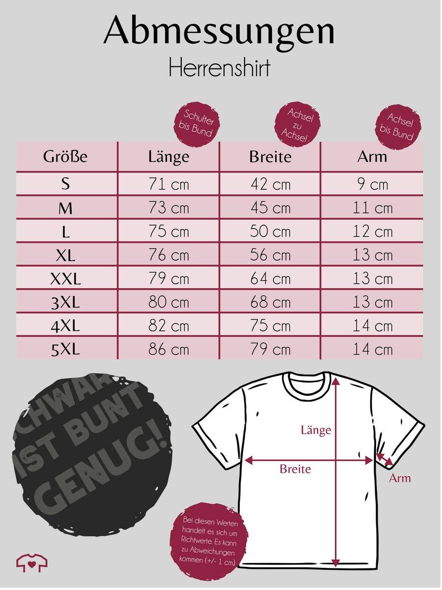 Shirtracer Schwarz ist bunt genug Shirts & Mehr Shirtracer Vierteljährliche Förderung