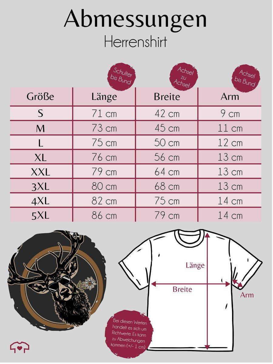 Shirtracer Cooler Hirsch Hirschgeweih Jäger Shirts & Mehr Shirtracer Riesige Rabatte