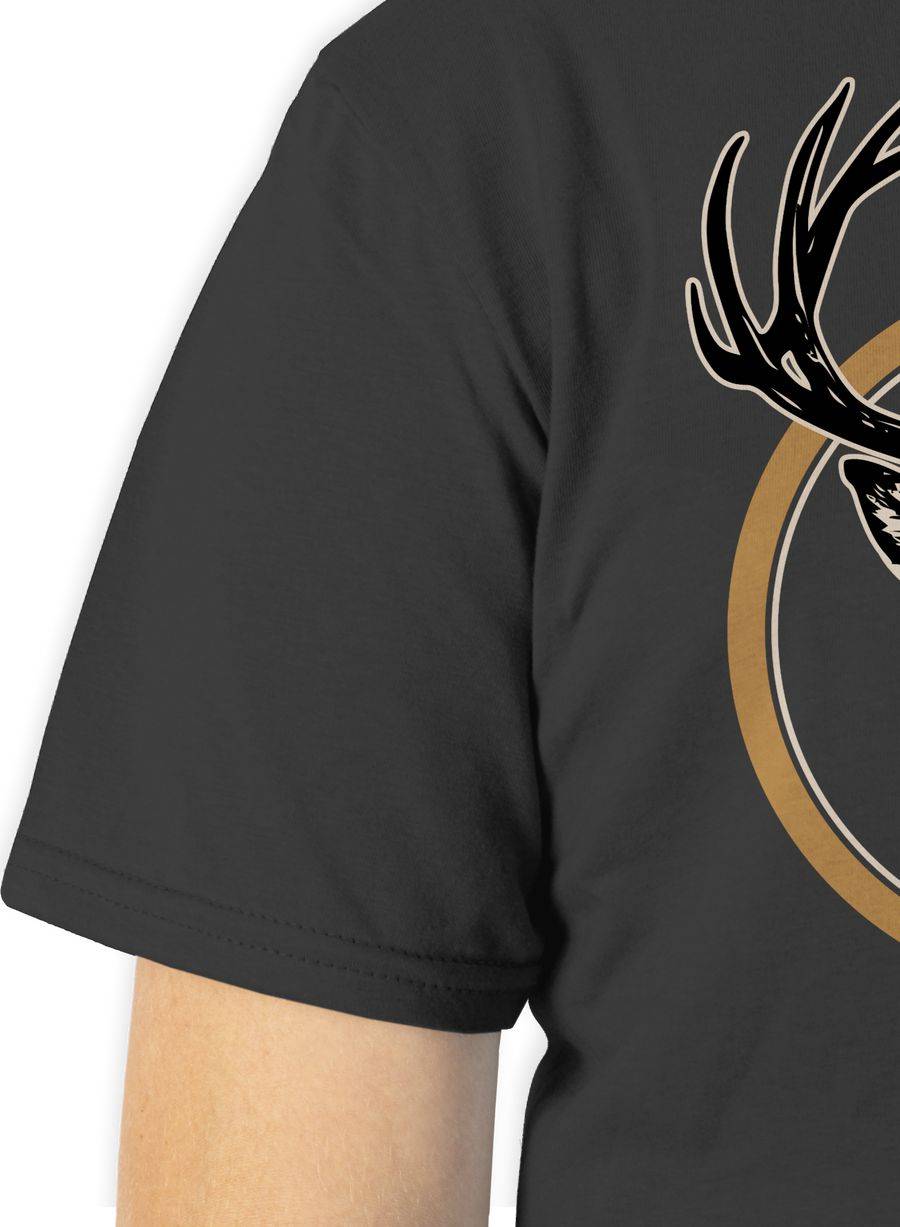 Shirtracer Cooler Hirsch Hirschgeweih Jäger Shirts & Mehr Shirtracer Riesige Rabatte