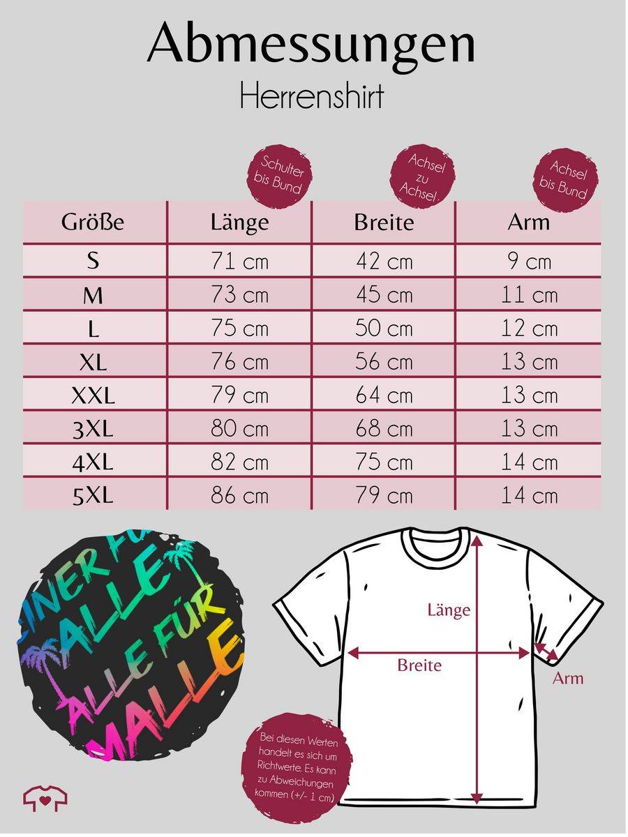 Shirtracer Malle für Alle - Einer für alle Alle für Malle: Tshirt Turnbeutel Shirtracer Clearance-Verkauf