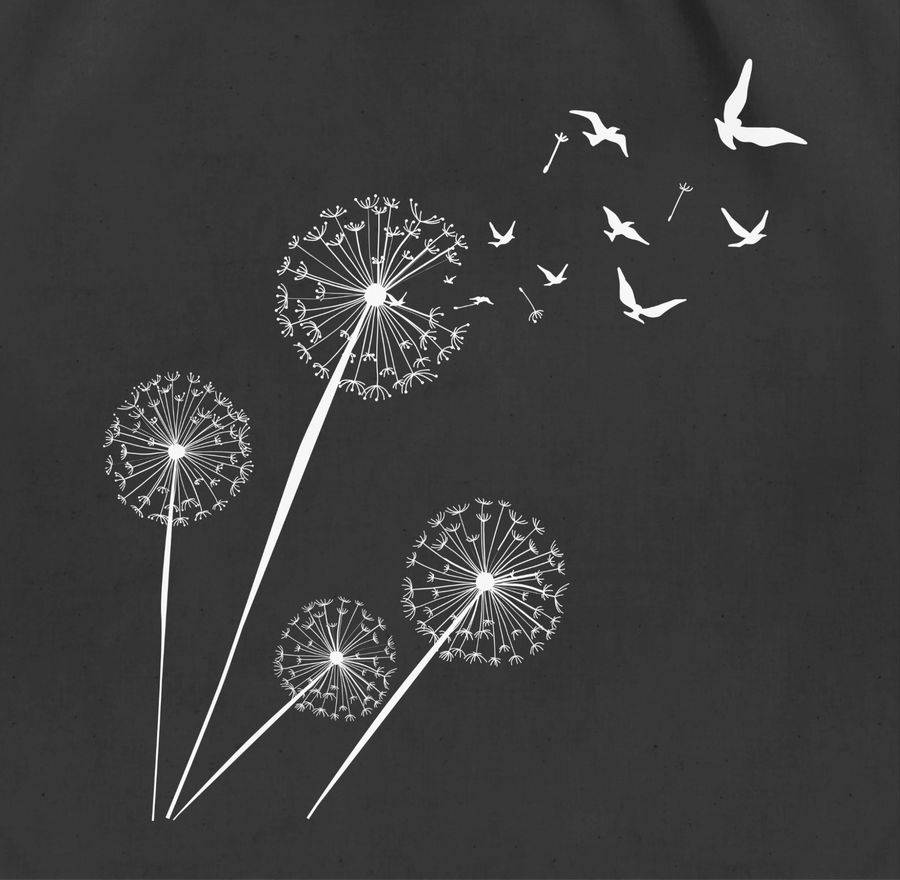 Shirtracer Pusteblume Vögel Shirts & Mehr Shirtracer Fabrikladen