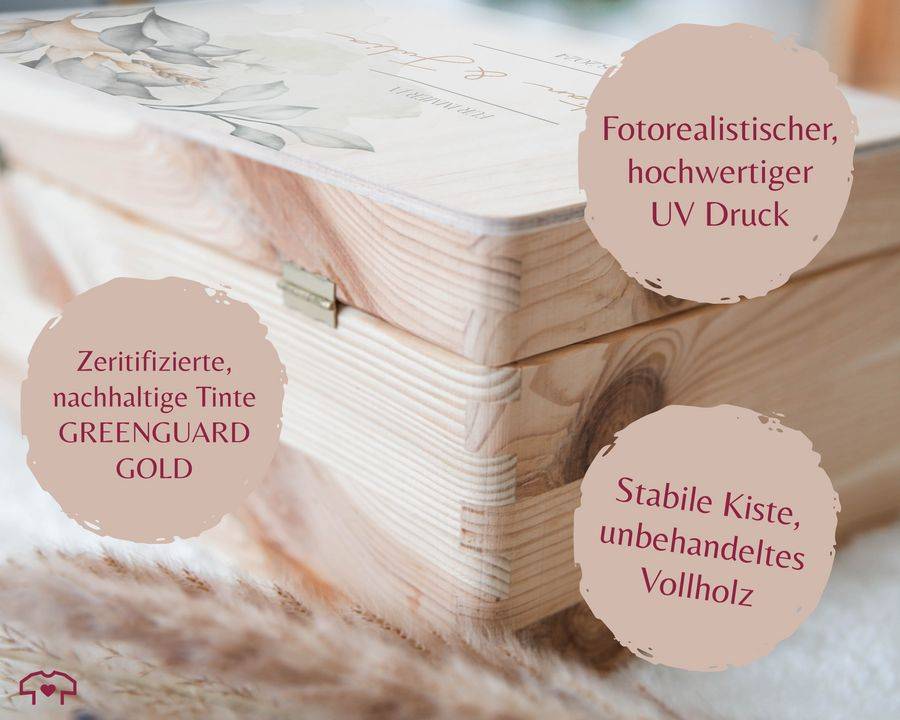 Shirtracer Für immer ja Liebesgeschenk Ich liebe Dich Geschenk Holzkiste Geldgeschenk Shirtracer Speichern exportieren