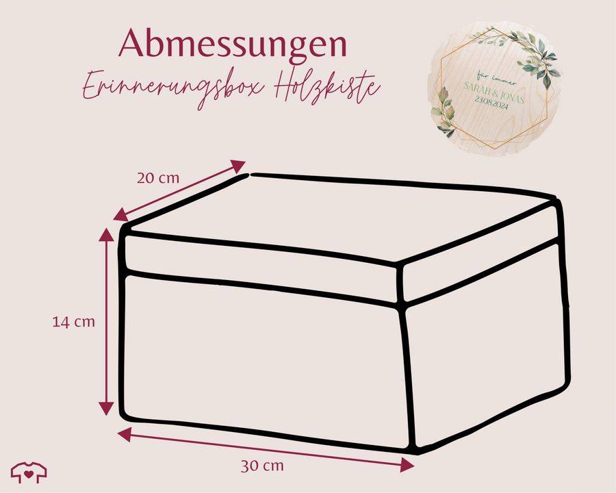 Shirtracer Für immer Hochzeit Box für Geldgeschenke Box für Karten Hochzeit Erinnerun Shirtracer Fabrik Onlineshop