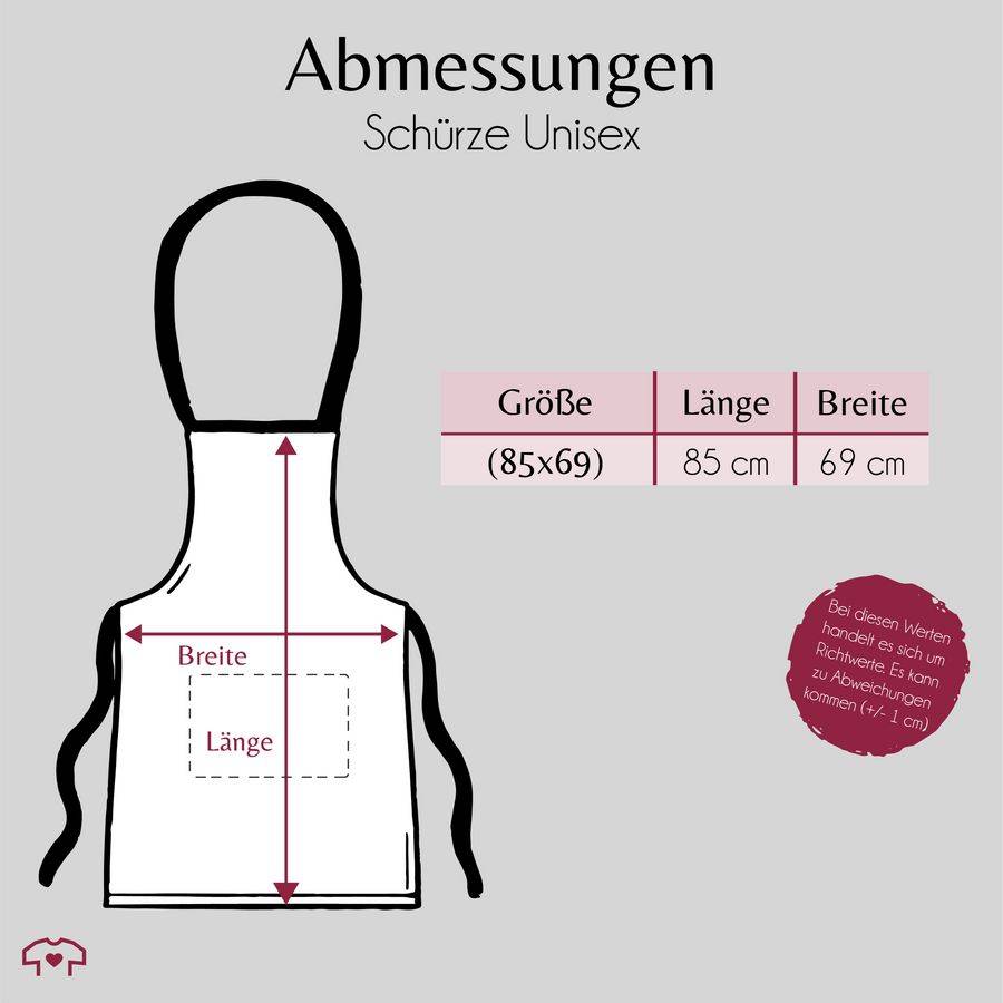 Shirtracer Baking with Love mit Namen: T-Shirt Rucksack Shirtracer Exklusive Angebote