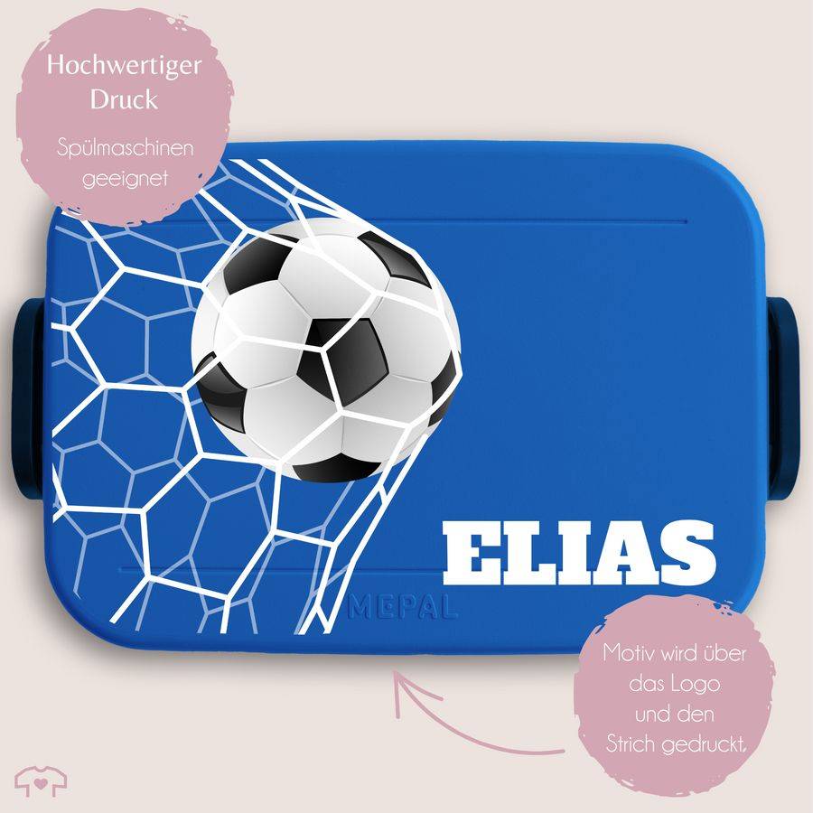 Shirtracer Fußball Brotdose Personalisiert Kleine Geschenke für Fußballfans Fußballgesc Shirtracer Saisonale Angebote
