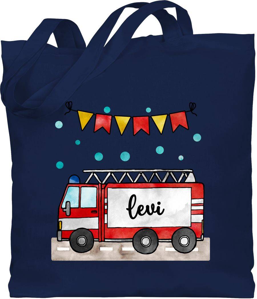 Shirtracer Feuerwehrauto - Geschenk: Tshirt Turnbeutel Shirtracer Tiefpreis