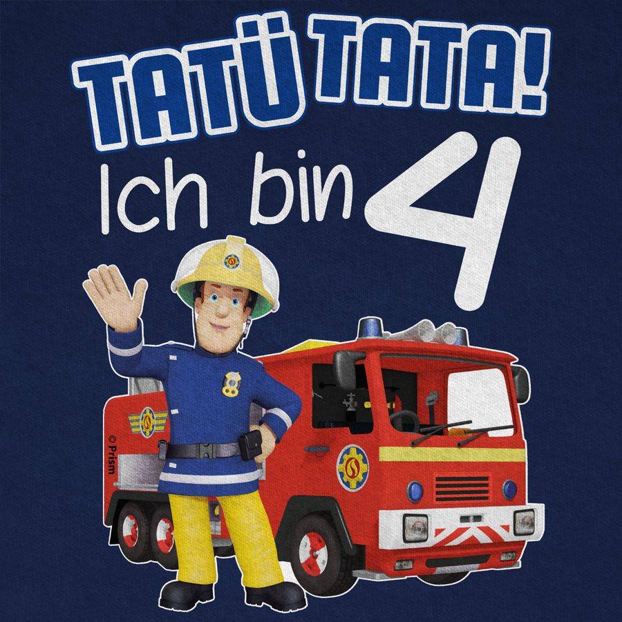 Shirtracer Tatü Tata! Ich bin 4 - blau: Tshirt Gym Bag Shirtracer Vierteljährliche Förderung