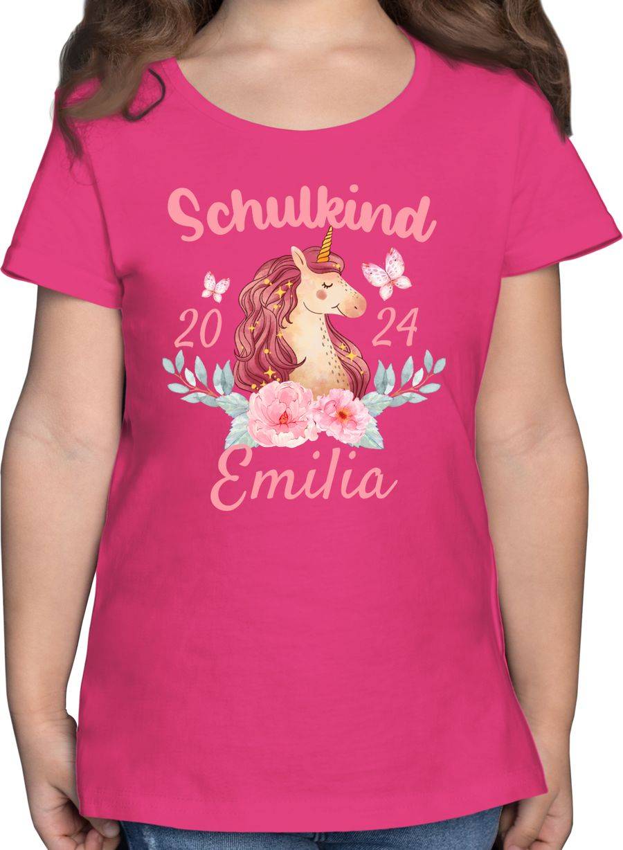 Shirtracer Schulkind Einhorn 2024 Shirts & Mehr Shirtracer Riesige Rabatte