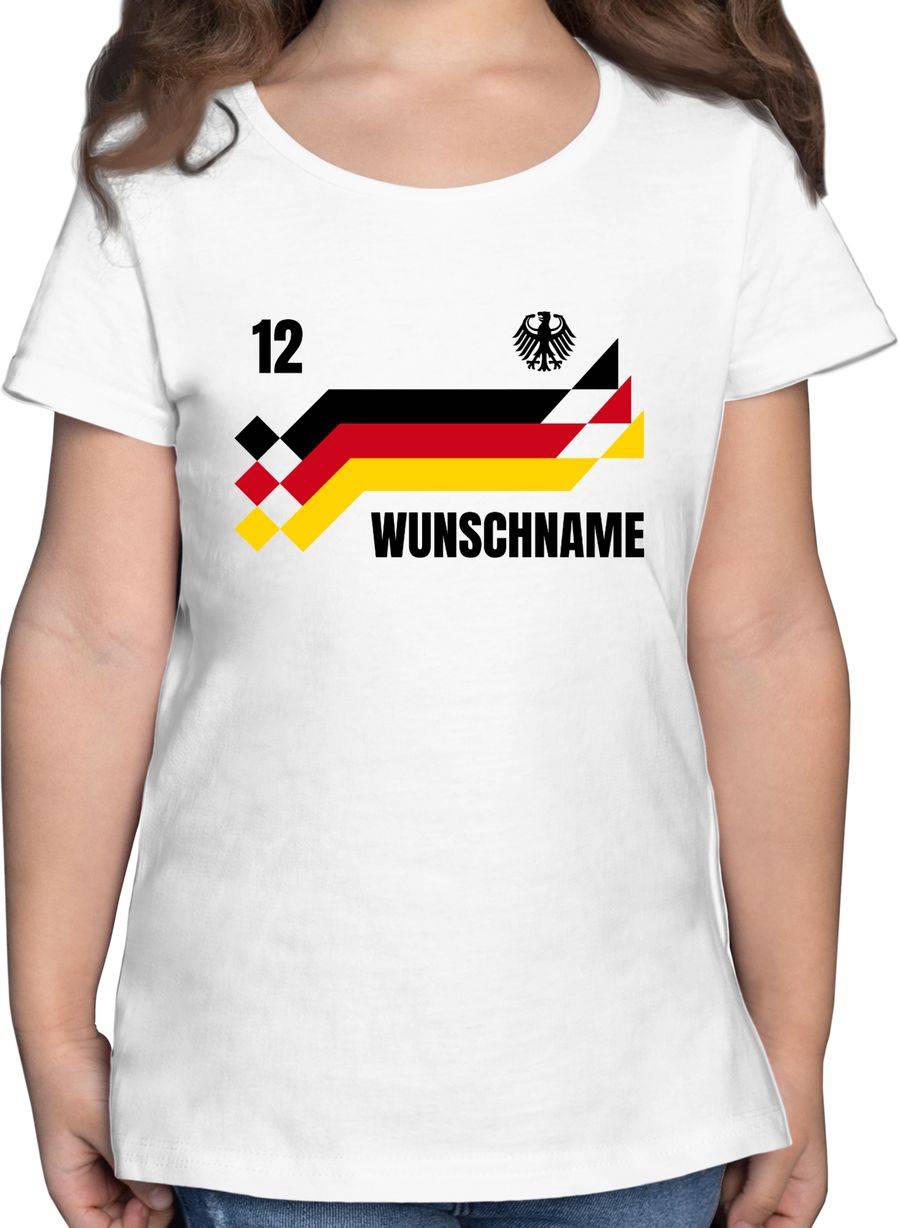 Shirtracer Deutschland Trikot mit Name und Nummer Germany: Tshirt Rucksack Shirtracer Fabrikladen