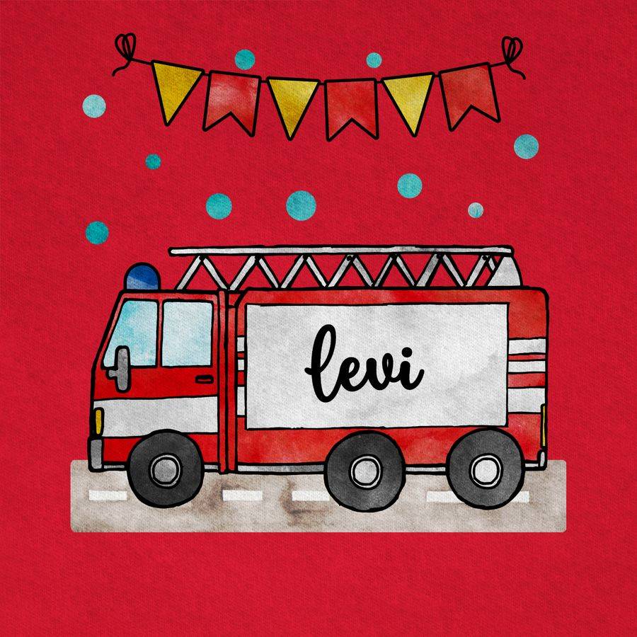 Shirtracer Feuerwehrauto - Geschenk: Tshirt Turnbeutel Shirtracer Begrenzt auf 3 Tage