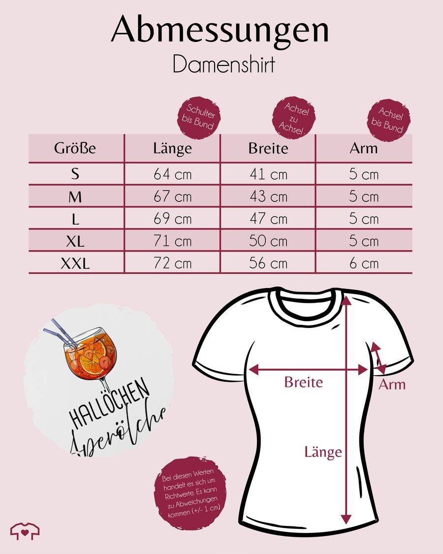 Shirtracer Hallöchen Aperölchen Aperol Spritz Mädelsabend Shirts & Mehr Shirtracer Versandkostenfrei