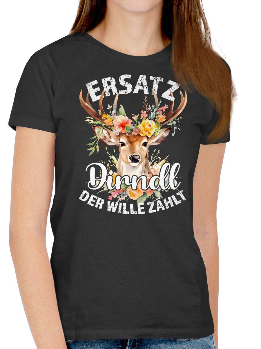 Shirtracer Mein Dirndl ist in der Wäsche - Dirndl Ersatz - Mei Dirndl is in da Wäsch Shir Shirtracer Großer Ausverkauf