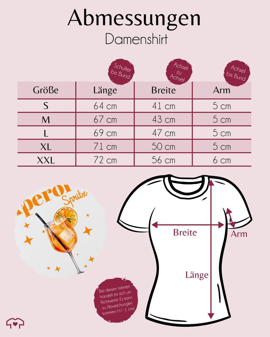 Shirtracer Aperol Spritz Kostüm Aperoli Aperollin Freundin Spritztour Shirts & Mehr Shirtracer Preisnachlass
