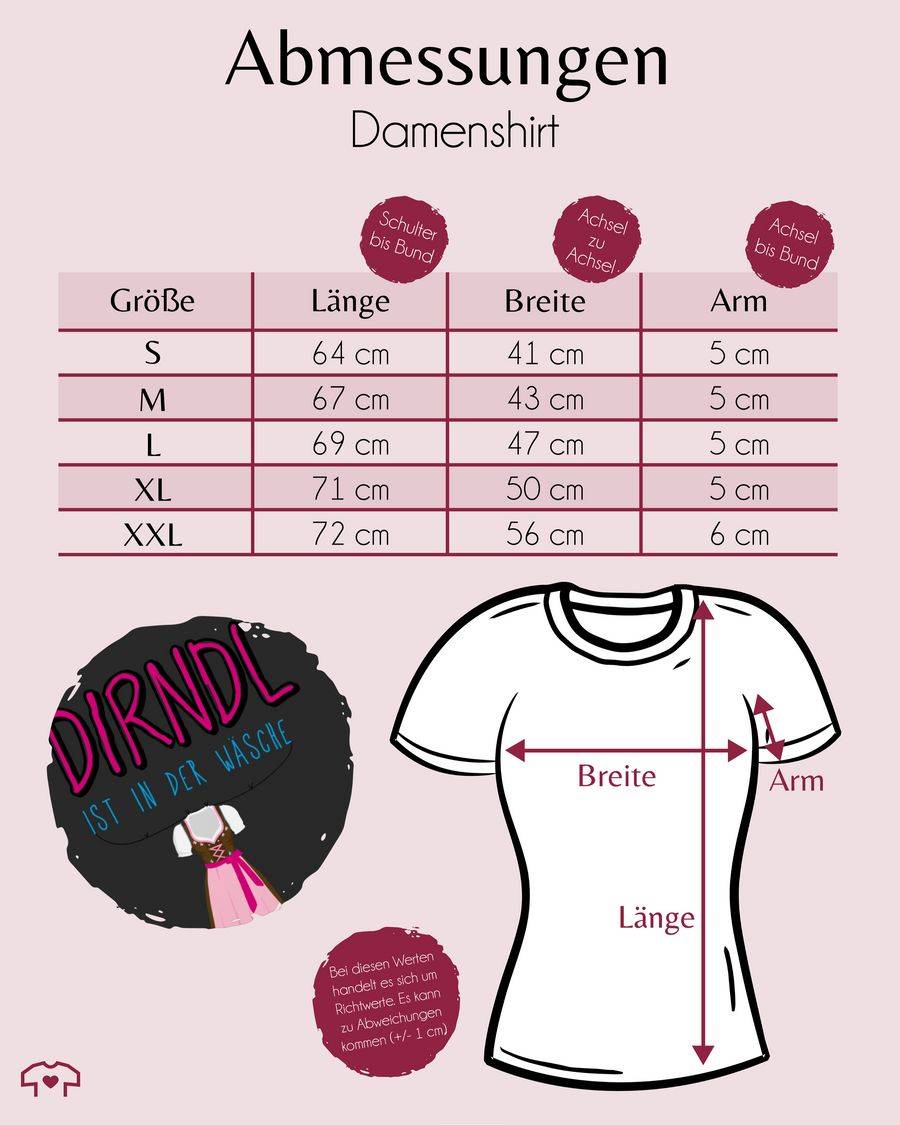 Shirtracer Mein Dirndl ist in der Wäsche Shirts & Mehr Shirtracer Heißer Verkauf