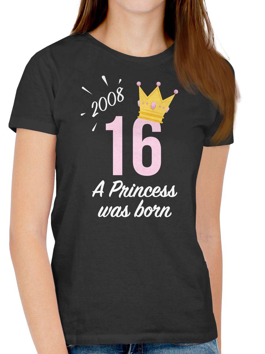 Shirtracer Sechzehnter Mädchen Princess 2008: Tshirt Turnbeutel Shirtracer Zeitlich begrenztes Angebot
