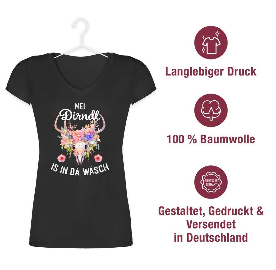 Shirtracer Mei Dirndl is in da Wäsch Shirts & Mehr Shirtracer Große Rabatte