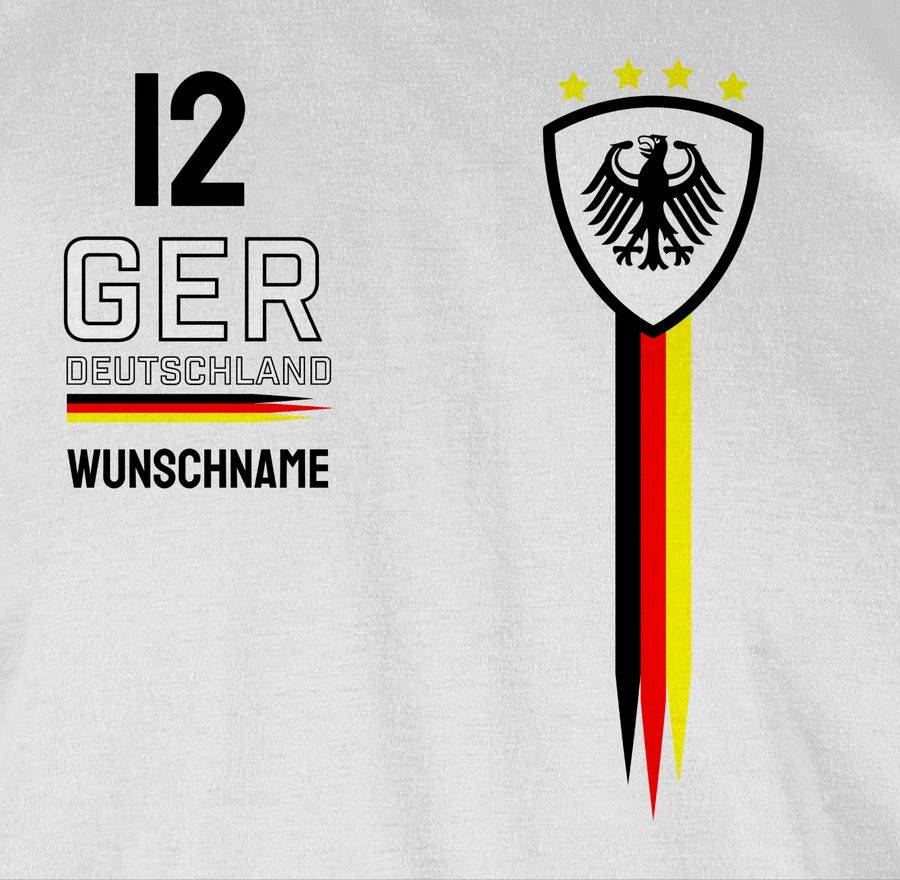 Shirtracer Deutschland WM Trikot Farben Shirts & Mehr Shirtracer Kauf eins, bekomm eins gratis