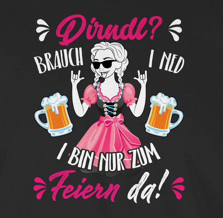 Shirtracer Dirndl Ersatz Dirndl Spruch Shirts & Mehr Shirtracer Tägliche Deals