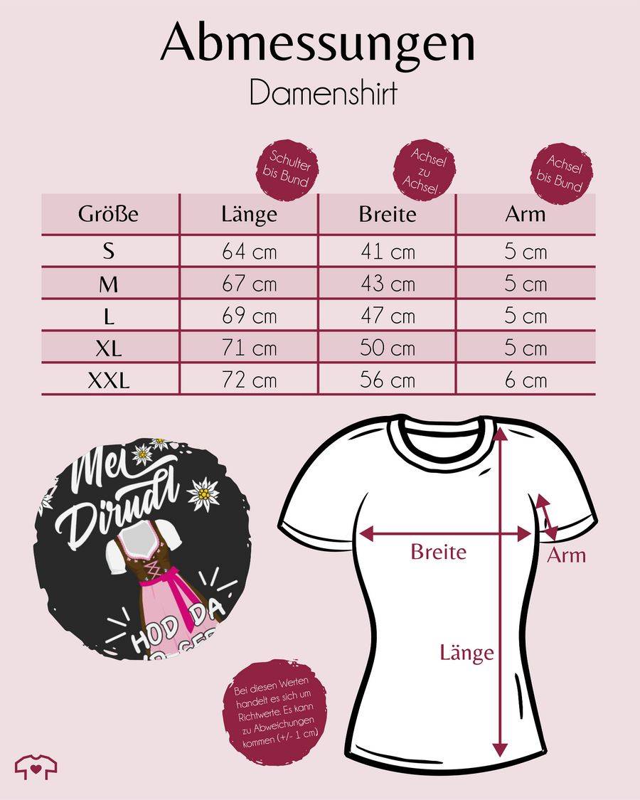 Shirtracer Mei Dirndl hod da Hund gfressn Shirts & Mehr Shirtracer Sonderangebot der Fabrik