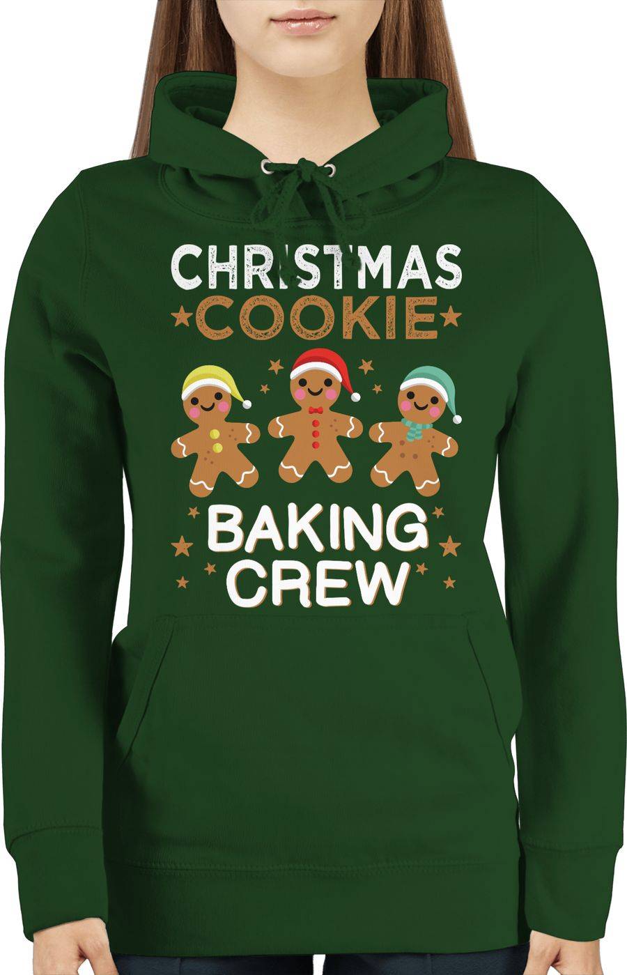 Shirtracer Christmas Cookie Baking Crew Lebkuchenmännchen: Tshirt Gym Bag Shirtracer Discount Store für neue Produkte