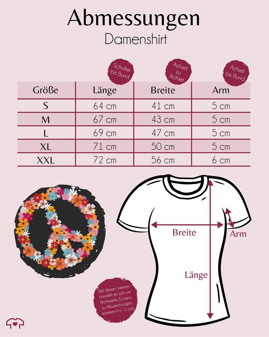 Shirtracer Peace Flower Power: T-Shirt Turnbeutel Shirtracer Super Rabatt