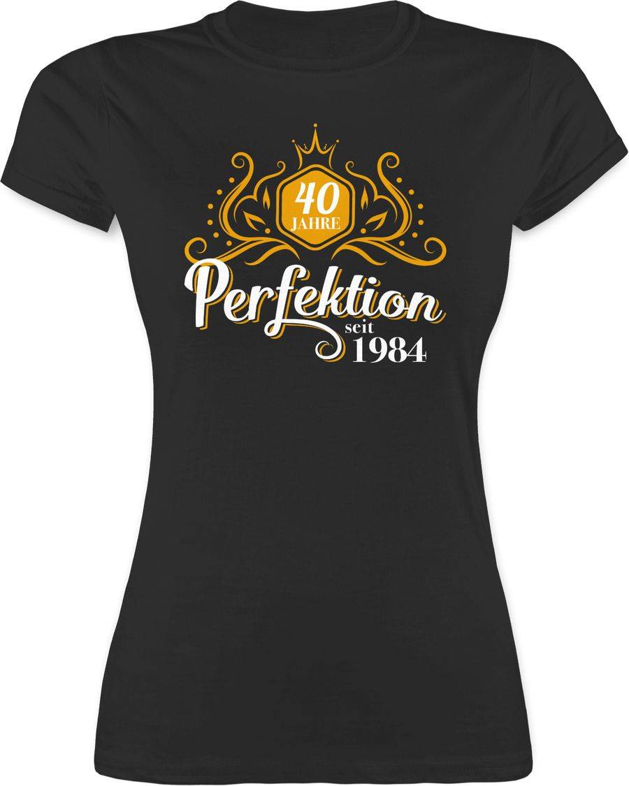 Shirtracer Vierzig Jahre Perfektion 1984 Shirts & Mehr Shirtracer Riesige Rabatte