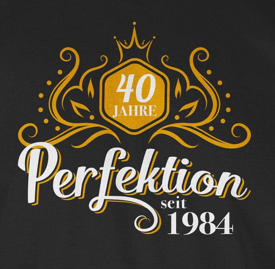 Shirtracer Vierzig Jahre Perfektion 1984 Shirts & Mehr Shirtracer Riesige Rabatte