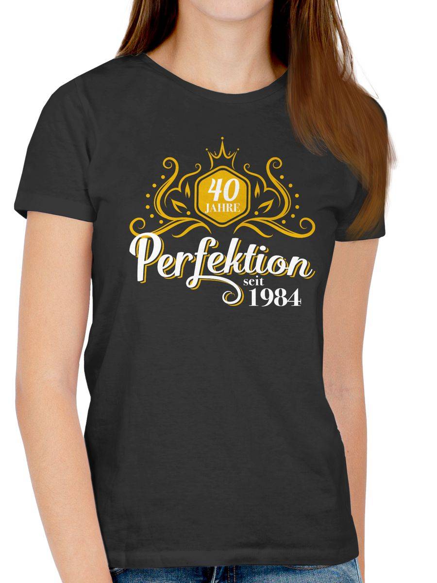 Shirtracer Vierzig Jahre Perfektion 1984 Shirts & Mehr Shirtracer Riesige Rabatte