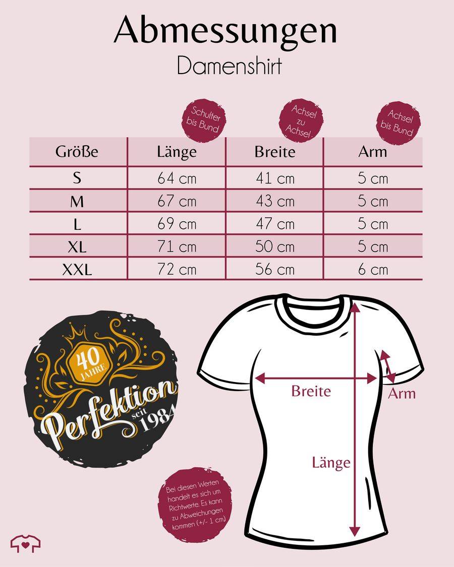 Shirtracer Vierzig Jahre Perfektion 1984 Shirts & Mehr Shirtracer Riesige Rabatte