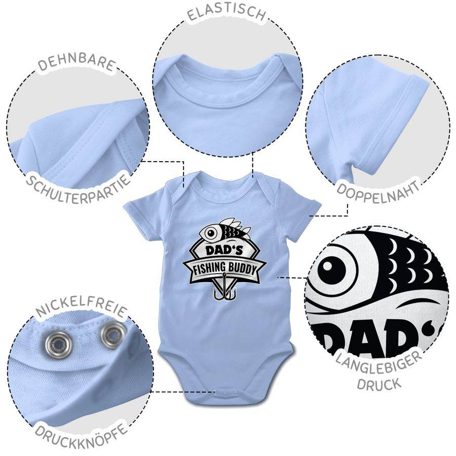 Shirtracer Dad's fishing Buddy Shirts & Mehr Shirtracer 2025