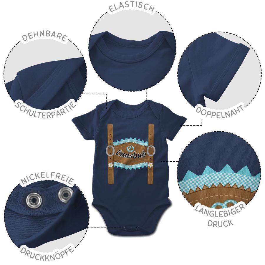 Shirtracer Lausbub Lederhose: T-Shirt Rucksack Shirtracer Meist gekauft