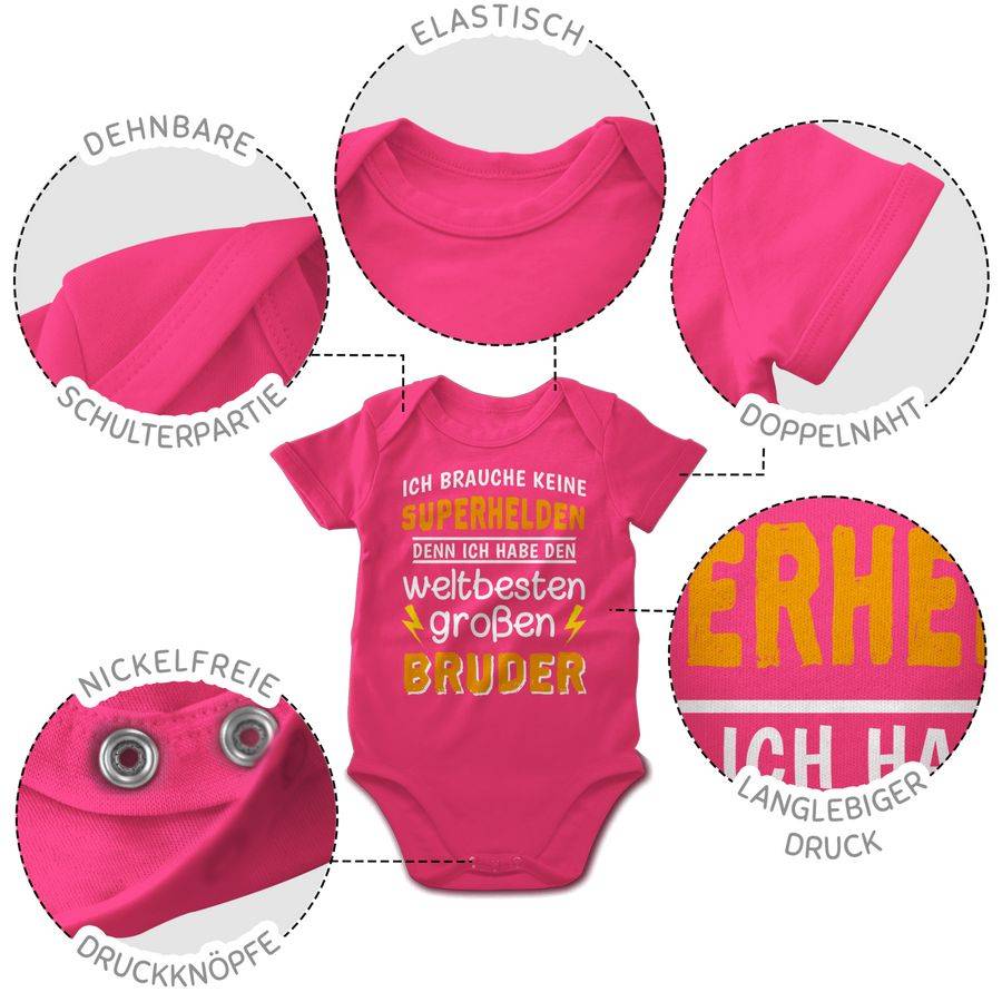 Shirtracer Ich habe den weltbesten großen Bruder: Tshirt Turnbeutel Shirtracer Blitzverkäufe