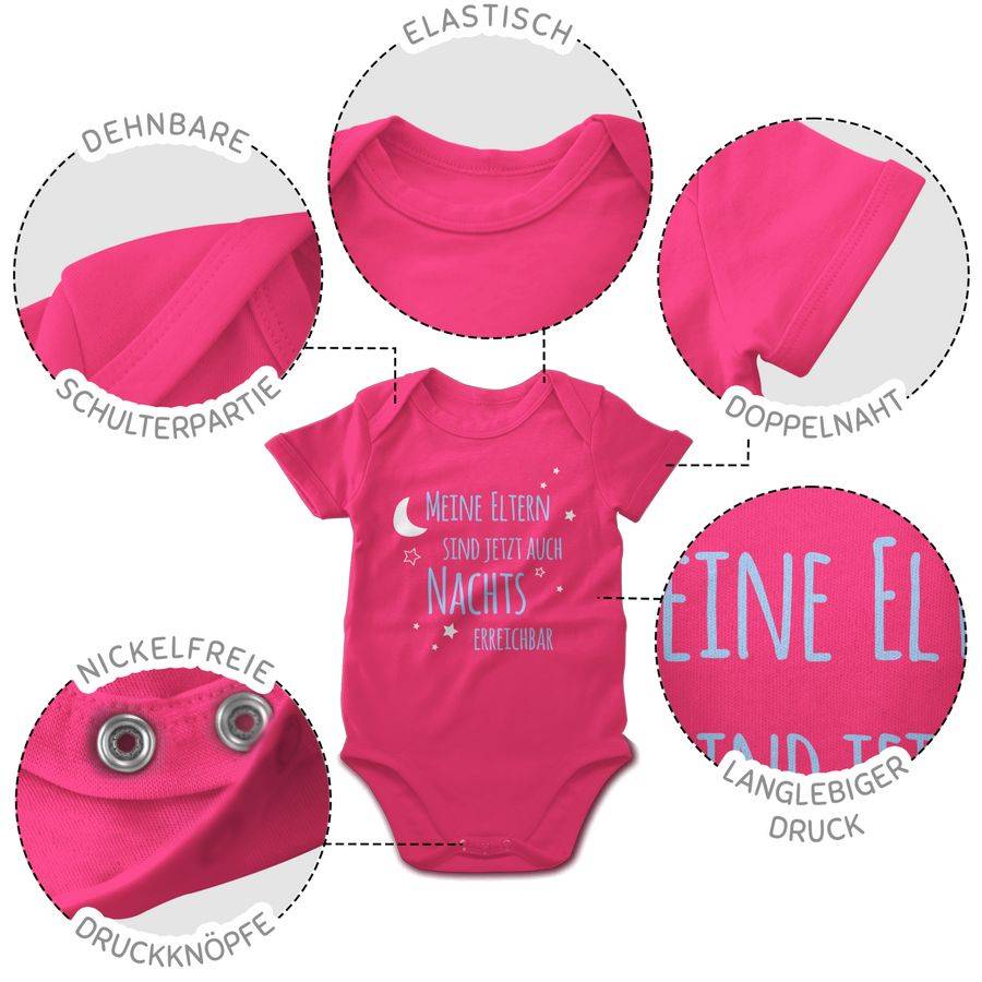 Shirtracer Meine Eltern sind jetzt auch Nachts erreichbar blau Shirts & Mehr Shirtracer Günstig kaufen