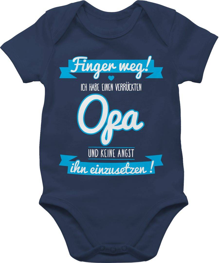 Shirtracer Ich habe einen verrückten Opa blau Shirts & Mehr Shirtracer Begrenztes Angebot