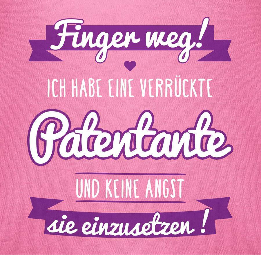 Shirtracer Ich habe eine verrückte Patentante lila Shirts & Mehr Shirtracer Osterangebot